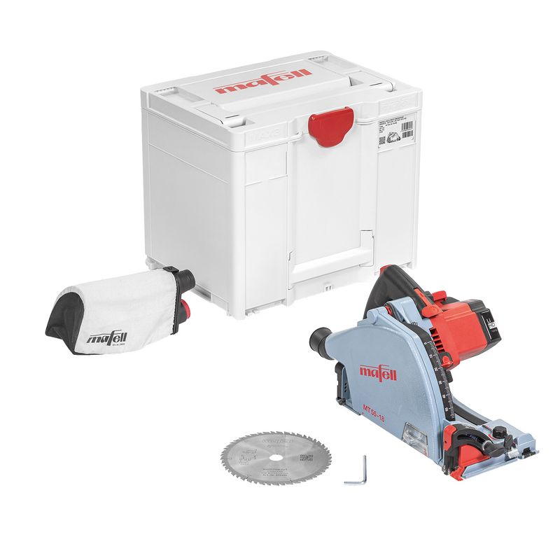 MAFELL MT 55-18 PURE Batteridrevet dyksag – 57 mm – MAX3-kasse