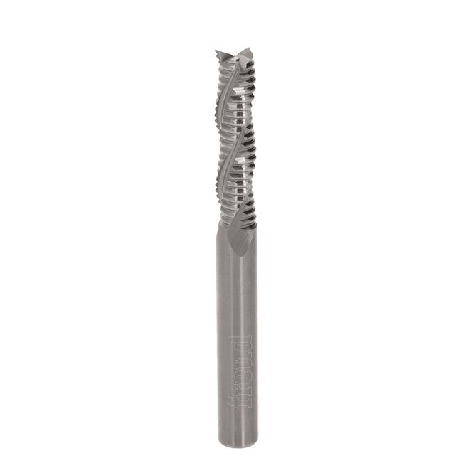 Hovedbilde Freud fresestål | Spiralfres | 8 mm tange | Upcut | h 42 | Treverk