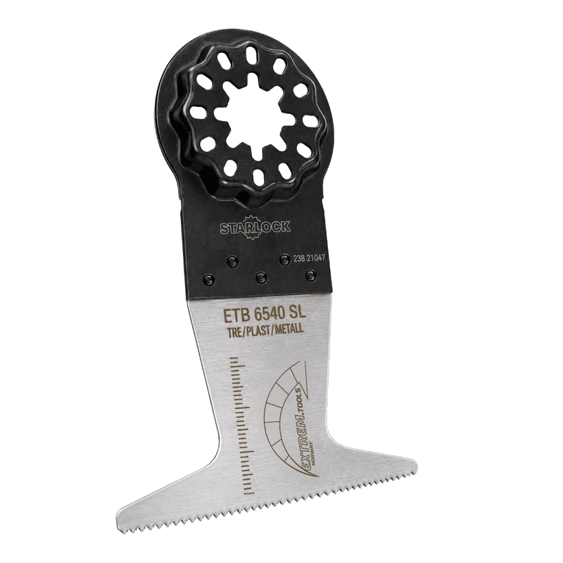 Multikutterblad 3 stk for tre - plast - metall 65x40mm