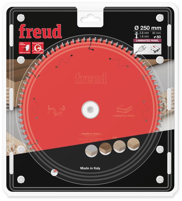 Hovedbilde 250x30 |  Z80 | Tannbredde 2,8 mm | Laminat | Freud sagblad for bordsag 