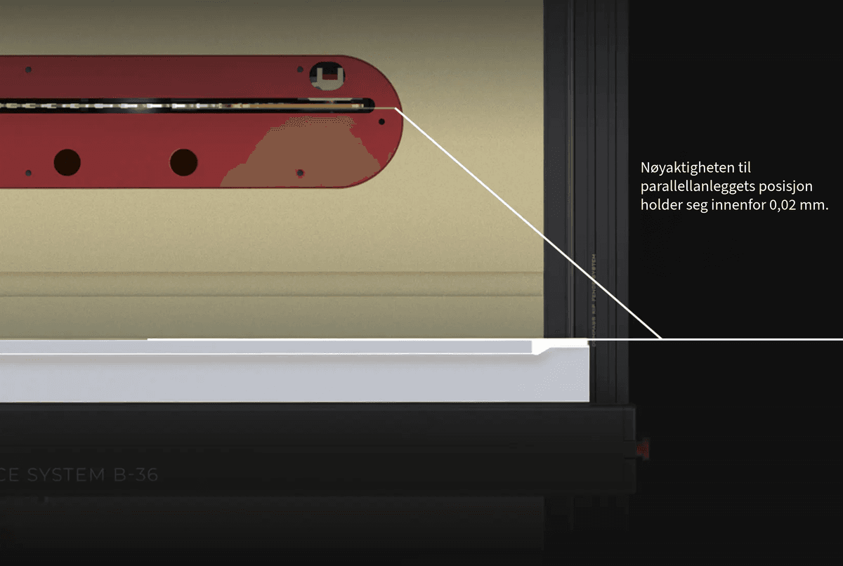 Harvey BIG EYE B-36 Parallellanlegg