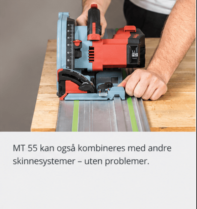 Hovedbilde MAFELL MT 55-18 PURE Batteridrevet dykksag – 57 mm – MAX3-kasse
