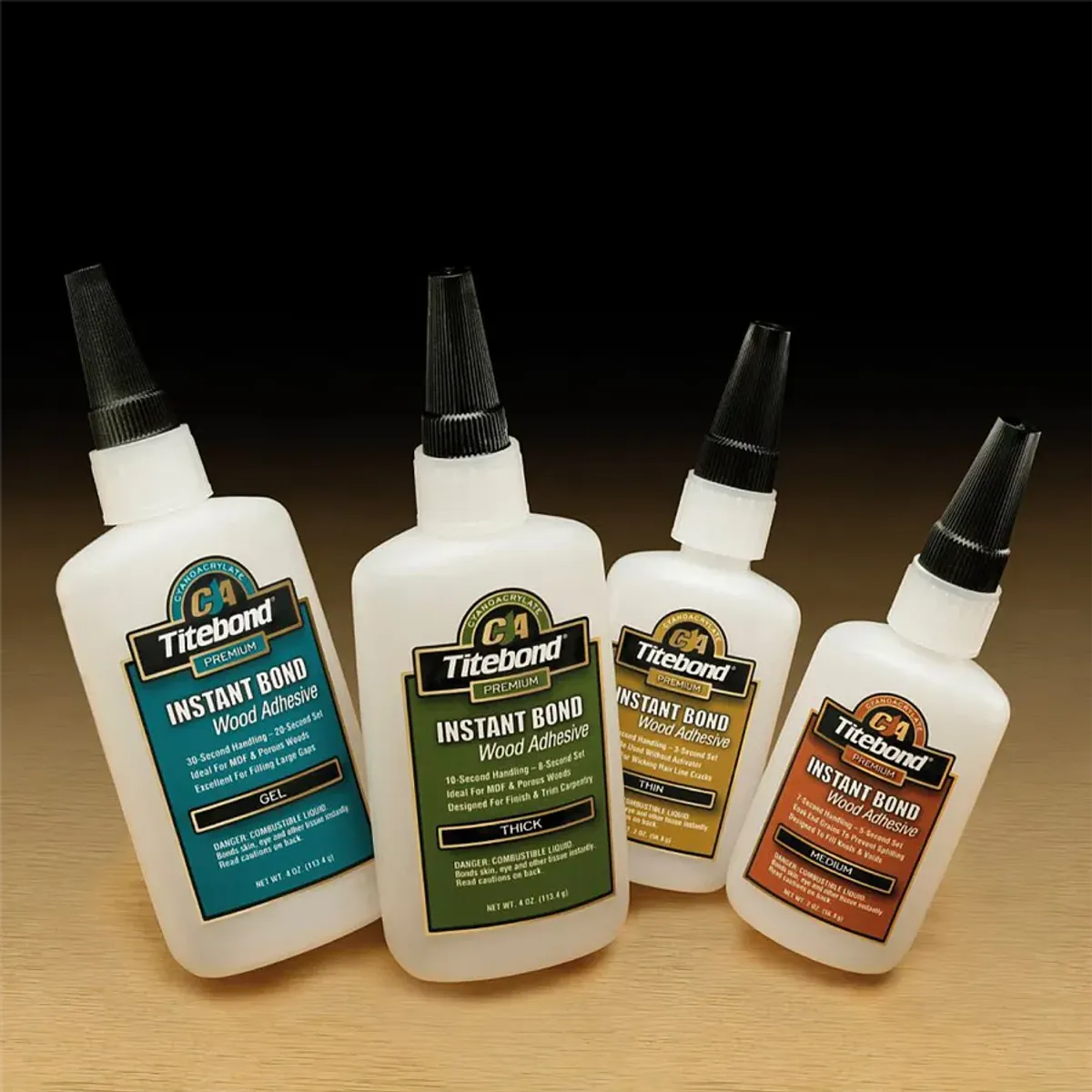 Titebond  59 ml Instant Medium – Allsidig CA-lim