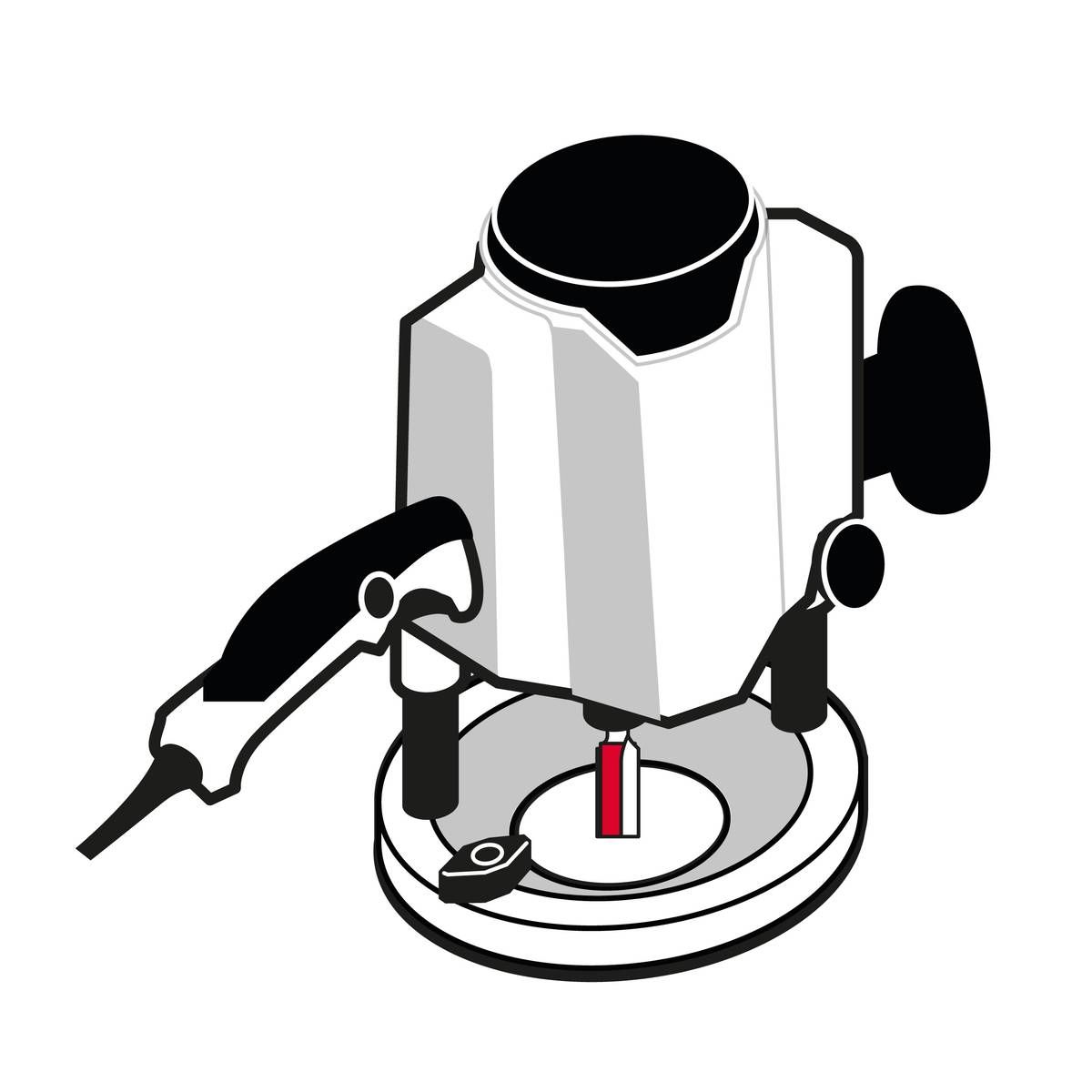 Freud Fresestål Rettkant | 8 mm tange | Spor 16 mm | Treverk