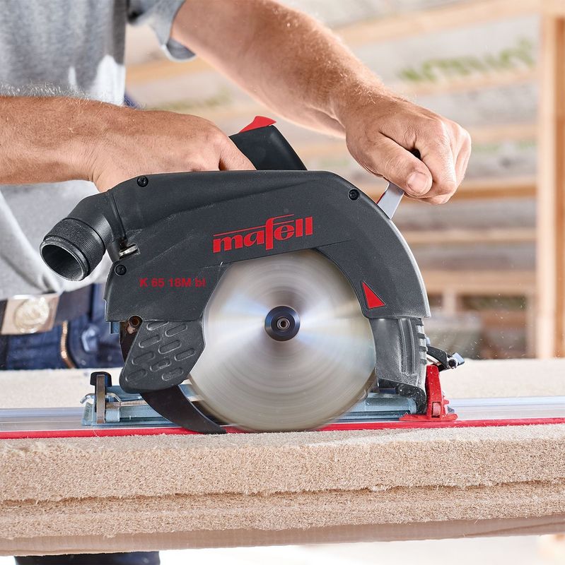 MAFELL K 65 18M bl Batteridrevet håndsirkelsag i T-MAX Systainer 