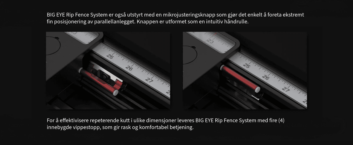 Harvey BIG EYE B-52 Parallellanlegg