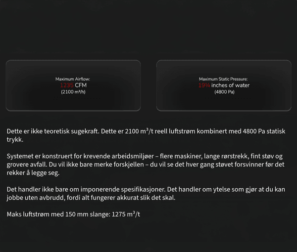 Hovedbilde HARVEY GYRO AIR G-700Pro Støv og Sponavsug