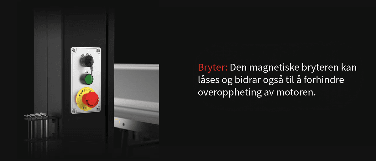 Harvey Båndsag  ALPHA HW615E 380mm 2.2kW Rustfritt stål