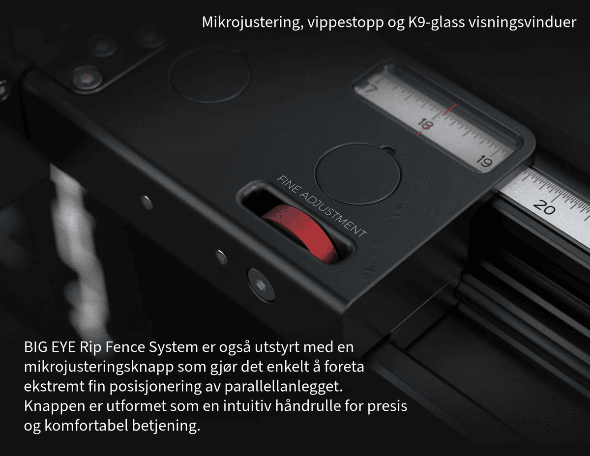 Harvey BIG EYE B-36 Parallellanlegg