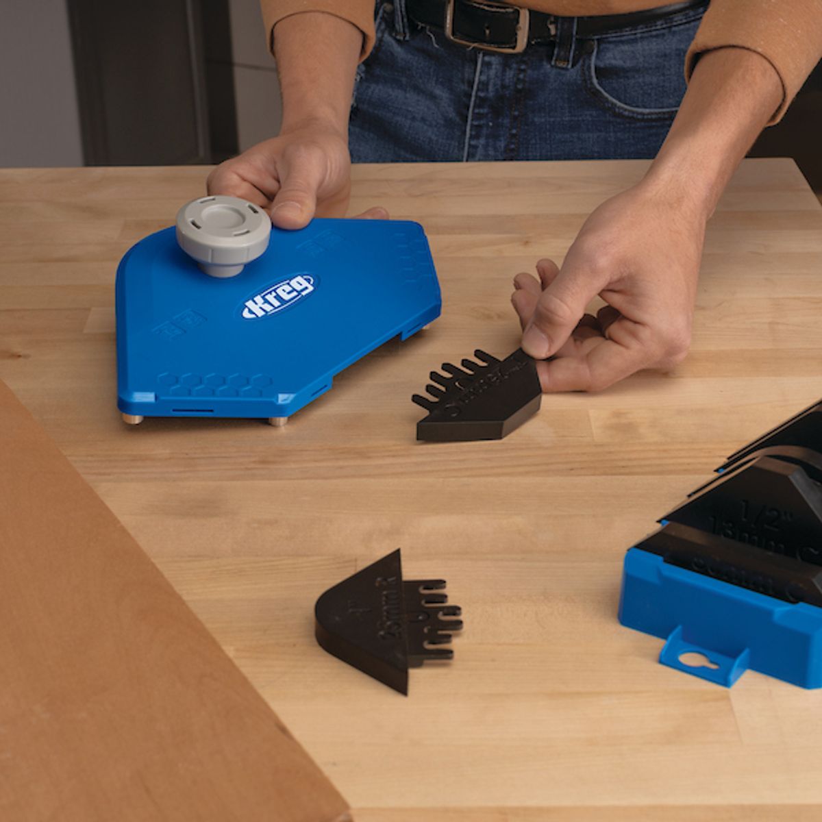 Kreg Hjørne Fresejigg | sett